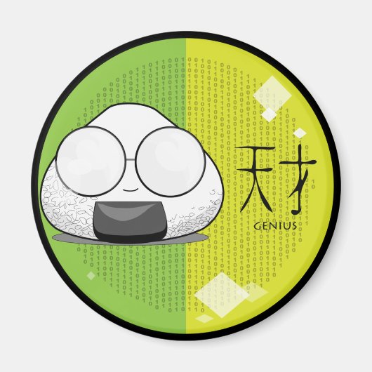 オニチビおたく マグネット (正面)