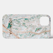 オニックスストーンフォン/iPadケース名前をカスタムする Case-Mate iPhoneケース (裏面 (横))