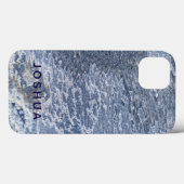 オニックスストーンフォン/iPadケース名前をカスタムする Case-Mate iPhoneケース (裏面 (横))
