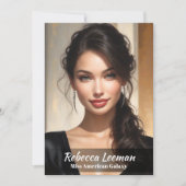 オニックス フェード パージェント サインカード 招待状 (正面)