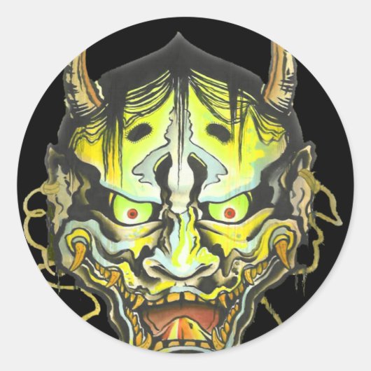 オニデビルデザイン ラウンドシール (正面)