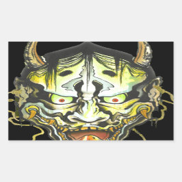 オニデビルデザイン 長方形シール