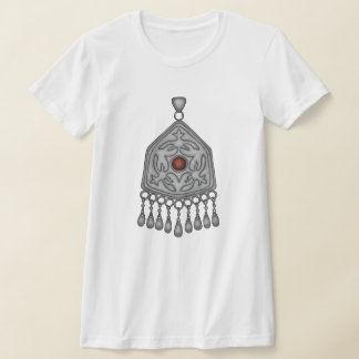 オニルジェクのカザフの装飾 Tシャツ