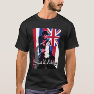 オニワカコクイーンリリウオカラニハワイアン王国 Tシャツ