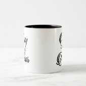 オネアの栄誉バー | 結婚式仲間 オーダーメイド記念品 ツートーンマグカップ (中央)