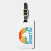 オネイダレイクニューヨークカヤック ラゲッジタグ (正面縦)