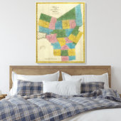 オネイダ郡 キャンバスプリント (インサイチュ (寝室))