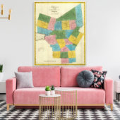 オネイダ郡 キャンバスプリント (インサイチュ (リビング))