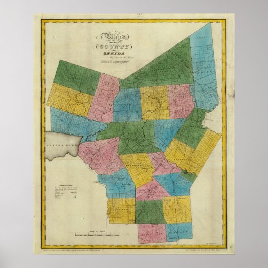 オネイダ郡 ポスター (正面)