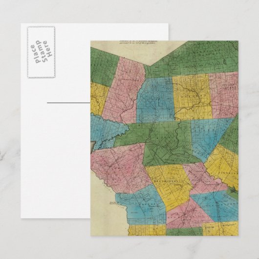 オネイダ郡 ポストカード (正面/裏面)