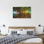 オネオンタゴルジインコロンビアリバーゲージ キャンバスプリント (インサイチュ (寝室))