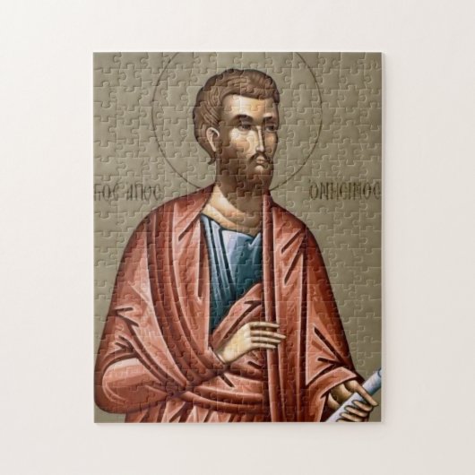 オネシモス正教会のアイコン ジグソーパズル (縦)