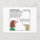 オネス・おもしろいジョン・ファザー・デイ・カード ポストカード (正面)