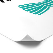 オネダーフルパーティー標識 ポスター (角)