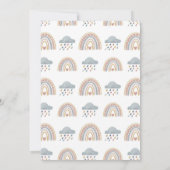 オネダーフルボホテラコッタ1st誕生日招待状 招待状 (裏面)