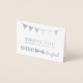 オネダーフル実在フォイルサンキューカード 箔カード (正面)