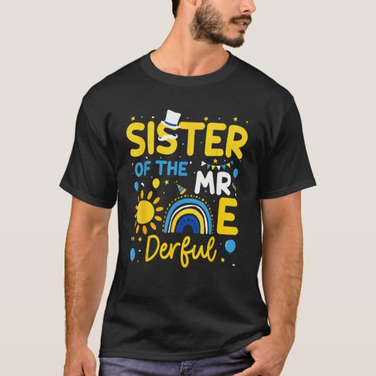 オネダーフル氏の姉妹誕生日ボーイファミリーパー Tシャツ (正面)