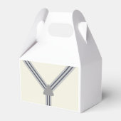 オネダーフル海軍とグレーの蝶ネクタイ フェイバーボックス (裏面サイド)