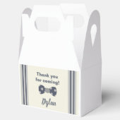 オネダーフル海軍とグレーの蝶ネクタイ フェイバーボックス (オープン)