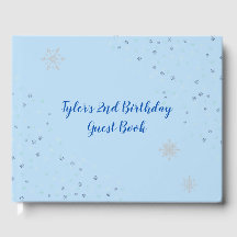 オネダーランドボーイバースデーパーティーゲストブック