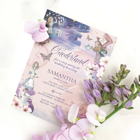 オネダーランドマジカルワンダーランドの誕生日 招待状