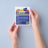 オノマトペデザイン-漫画書店/コレクター チラシ (手)