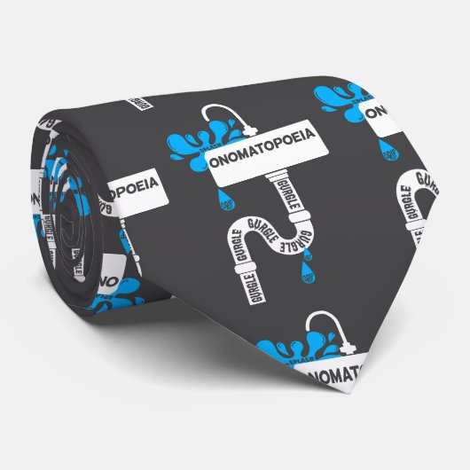 オノマトペ書アクリエイティブまたは詩 ネクタイ (ロール)