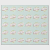 オノマトペ爆発音 ラッピングペーパー (フラット)