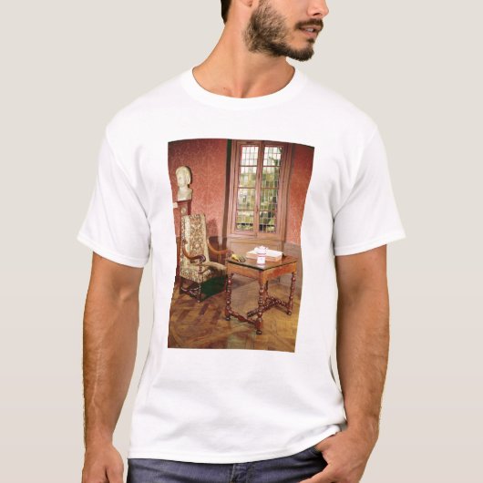 オノレデバルザックの勉強のインテリア Tシャツ (正面)
