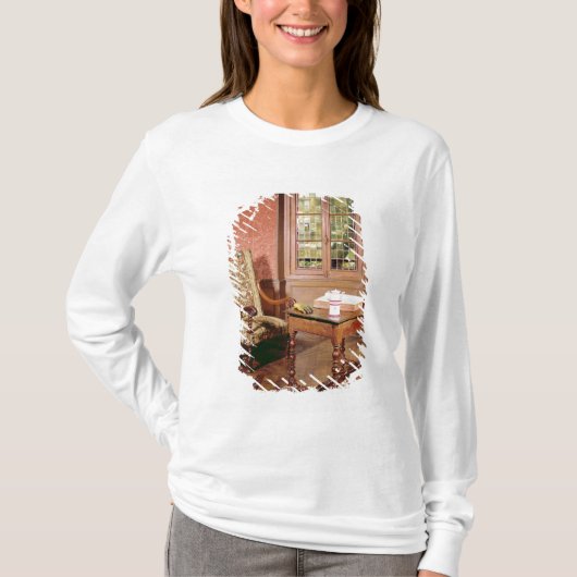 オノレデバルザックの勉強のインテリア Tシャツ (正面)