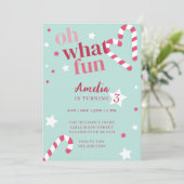 オハイオおもしろいガールホリディバースデーパーティー 招待状 (スタンド正面)