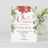 オハイオおもしろいクリスマスグリーナリーホリデーパーティー 招待状 (スタンド正面)