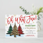 オハイオおもしろいクリスマスパーティの招待状 招待状 (スタンド正面)