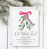 オハイオおもしろいクリスマスパーティの招待状 招待状