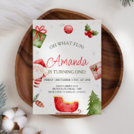 オハイオおもしろいクリスマス招待状 招待状