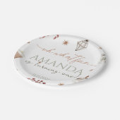 オハイオおもしろいクリスマス誕生日 ペーパープレート (アングル)