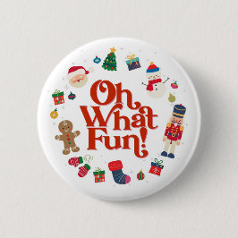 オハイオおもしろいクリスマス誕生日 缶バッジ