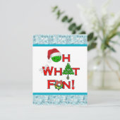 オハイオおもしろいピックルボールホリデーパーティー 招待状 (スタンド正面)