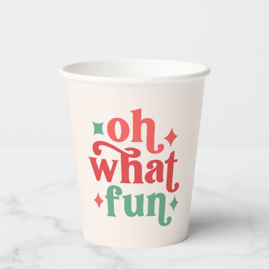 オハイオおもしろいフェスティバルホリデータイポグラフィ 紙コップ (裏面)