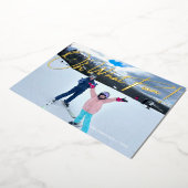 オハイオおもしろいホリディポストカード 箔シーズンカード (回転した状態)