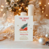 オハイオおもしろいホリデイ1st誕生日 招待状