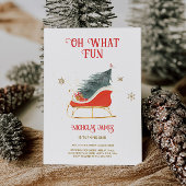 オハイオおもしろいホリデイ1st誕生日 招待状