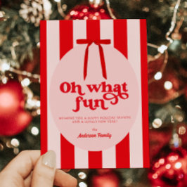 オハイオおもしろいレッドピンクレトロ シーズンカード