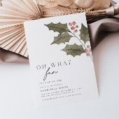 オハイオおもしろい冬子供の誕生日 招待状