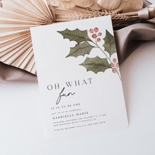 オハイオおもしろい冬子供の誕生日 招待状