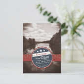 オハイオからの挨拶 – ヴィンテージ ポストカード (スタンド正面)