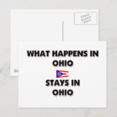 オハイオで起こること ポストカード (正面/裏面)