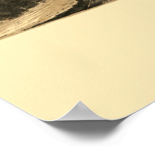 オハイオとミシシッピ川の地図1861 ポスター (角)