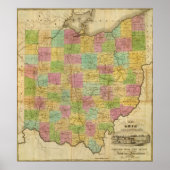 オハイオの地図2 ポスター (正面)