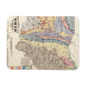 オハイオの地質図 マグネット (横)